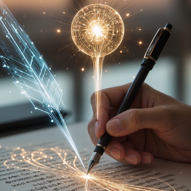 Content flowing continuously from your ideas